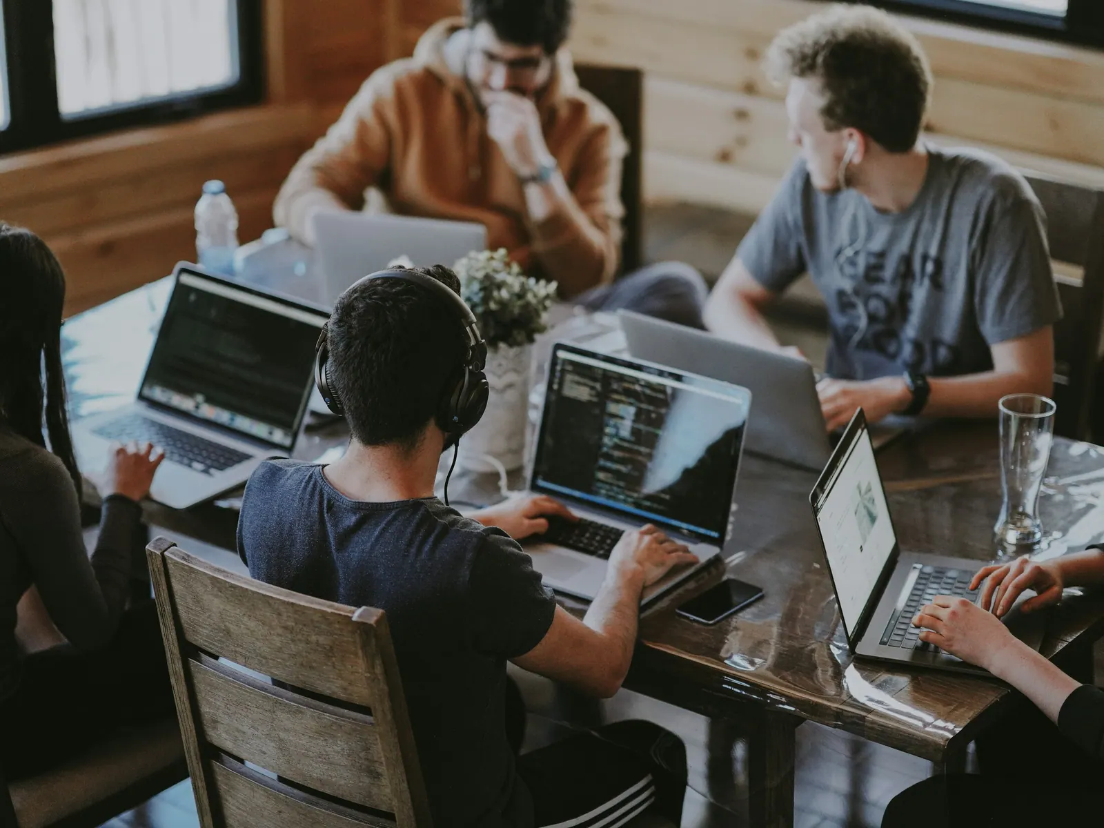 Security professionals collaborating on an intelligence-driven protection plan