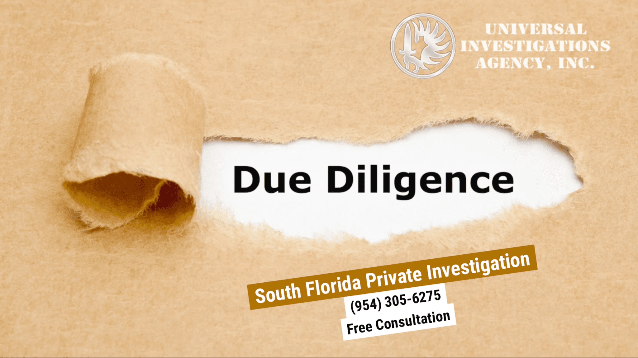 What is due diligence?